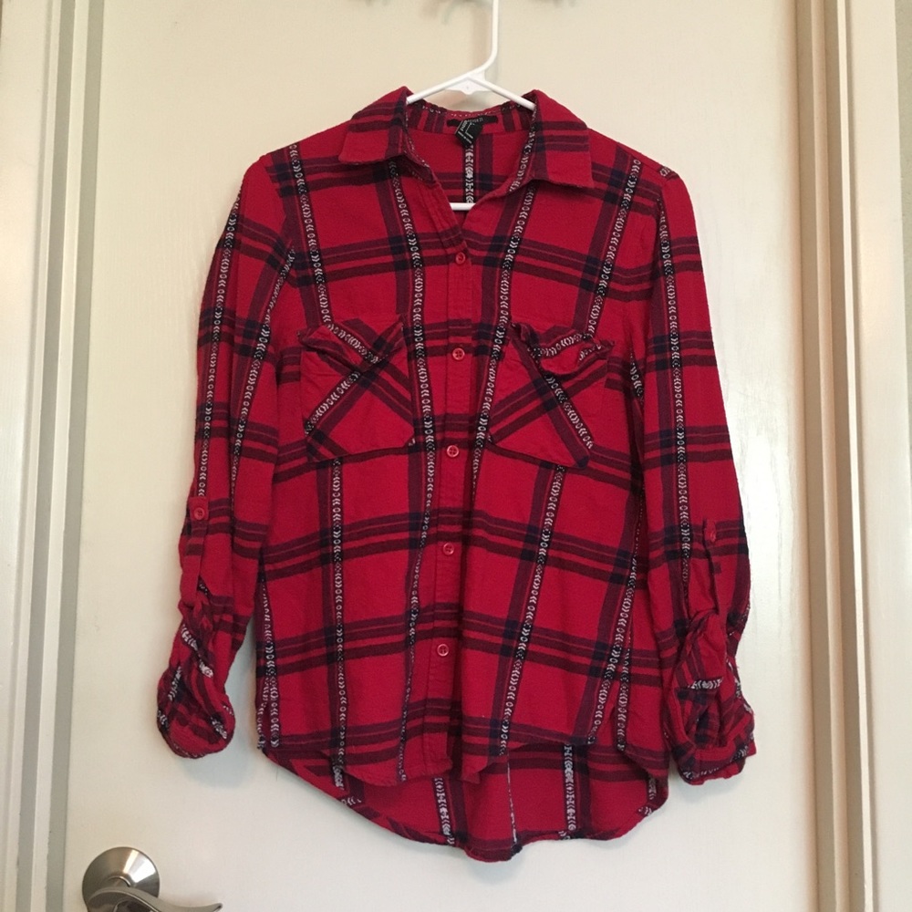 FOREVER 21 Button Down Top